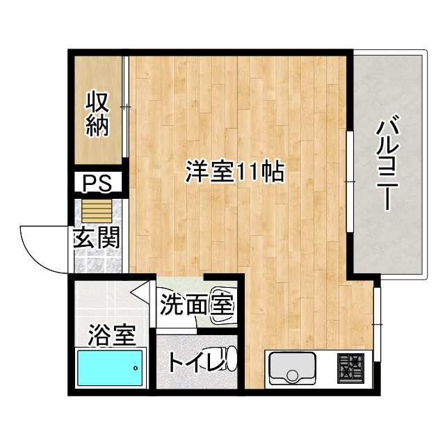サラーレ新町の間取り