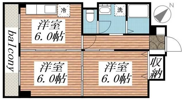 山口マンションの間取り