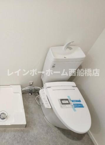 ルレーブ北習志野のトイレ