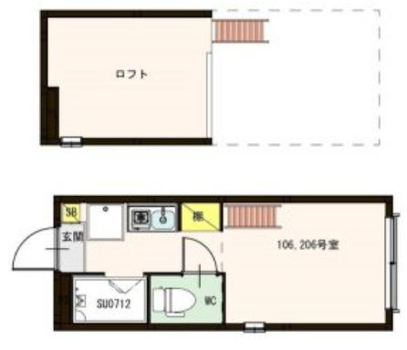 アッシュコート大山の間取り|間取り☆