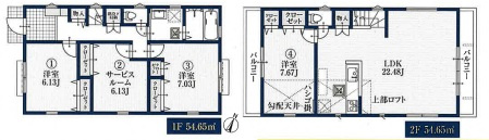 港北区篠原東２丁目新築戸建ての画像