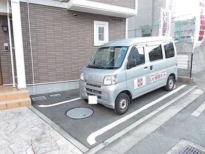 【駐車場】 | ユタカハイツ加賀田Ｂ棟