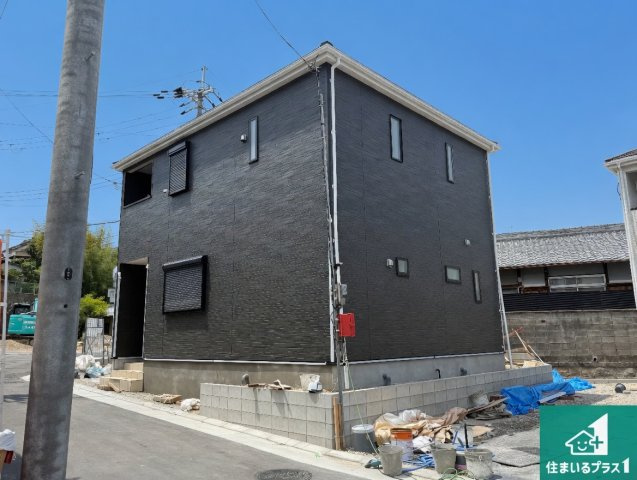 ■枚方市釈尊寺町　第4期　新築一戸建ての外観|現在建築中！落ち着いた街並みで新生活を始めることが出来そう！周辺の物件も併せてご紹介させて頂きます！