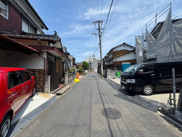ーBloomーブルームー小倉北区東篠崎1丁目1期　【小倉北区　新築戸建て】の前面道路含む現地写真|現地撮影　2024,6,11　ーBloomーブルームー小倉北区東篠崎1丁目1期　【小倉北区　新築戸建て】