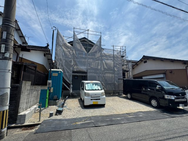 ーBloomーブルームー小倉北区東篠崎1丁目1期　【小倉北区　新築戸建て】の外観|現地撮影　2024,6,11　ーBloomーブルームー小倉北区東篠崎1丁目1期　【小倉北区　新築戸建て】