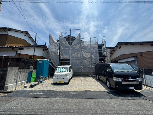 ーBloomーブルームー小倉北区東篠崎1丁目1期　【小倉北区　新築戸建て】の外観|現地撮影　2024,6,11　ーBloomーブルームー小倉北区東篠崎1丁目1期　【小倉北区　新築戸建て】