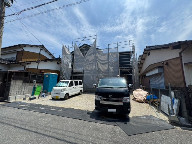 ーBloomーブルームー小倉北区東篠崎1丁目1期　【小倉北区　新築戸建て】の外観|現地撮影　2024,6,11　ーBloomーブルームー小倉北区東篠崎1丁目1期　【小倉北区　新築戸建て】