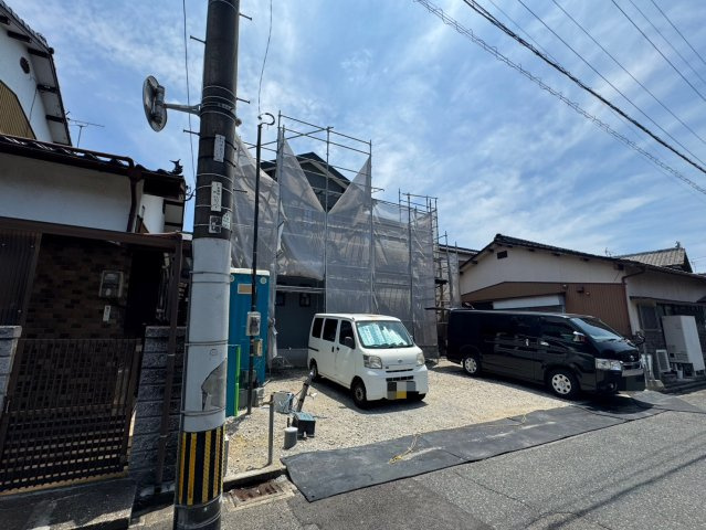 ーBloomーブルームー小倉北区東篠崎1丁目1期　【小倉北区　新築戸建て】の外観|現地撮影　2024,6,11　ーBloomーブルームー小倉北区東篠崎1丁目1期　【小倉北区　新築戸建て】