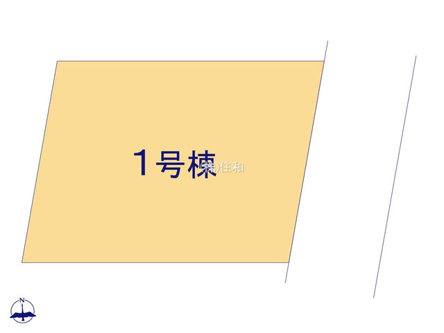 【新築分譲住宅】ふじみ野市亀久保第二の区画図
