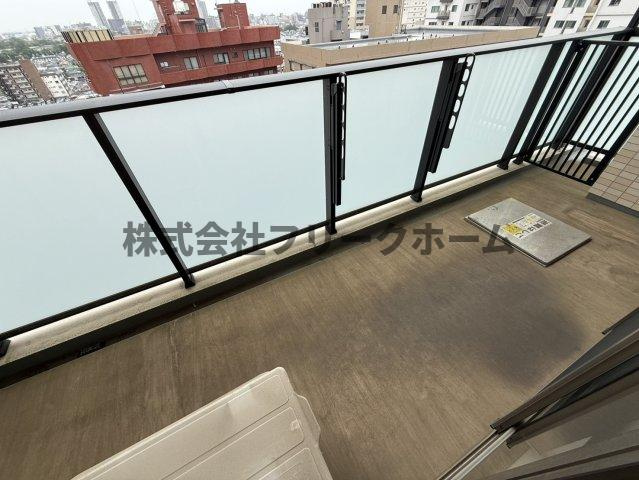 トラープランド翠命館のバルコニー