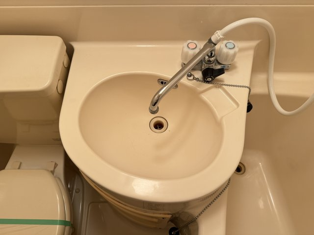 マンションいずみの洗面所