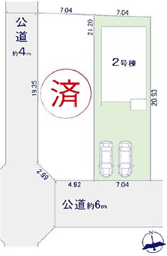 【中古戸建】深谷市常盤町の区画図|■区画図