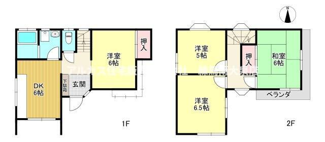 東大和市高木3丁目　土地　西武多摩湖線　武蔵大和のその他|手前物件：間取り