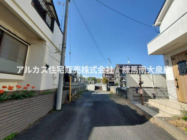 東大和市高木3丁目　土地　西武多摩湖線　武蔵大和の前面道路含む現地写真