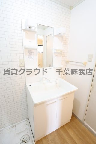 グリーンヒルズDの独立洗面台|独立洗面台で身支度をすべて済ませてしまいましょう