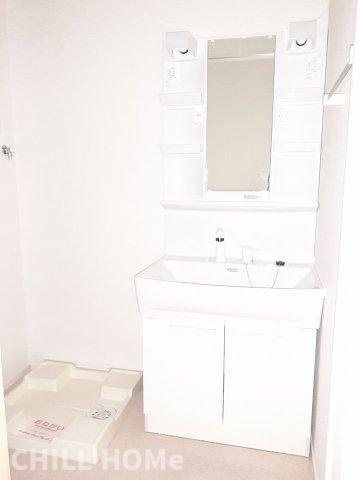 カーサビアンカの洗面所|当社、チルホームのHPもご覧ください(^^)/物件情報多数♪