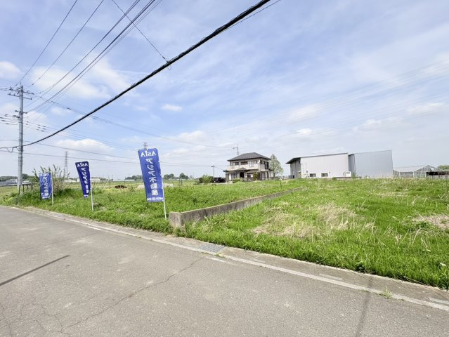川越市平塚　建築条件なし売地　東武東上線『川越駅』バス19分　【上戸小学区】の外観