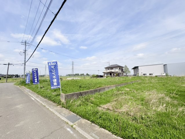 川越市平塚　建築条件なし売地　東武東上線『川越駅』バス19分　【上戸小学区】の外観