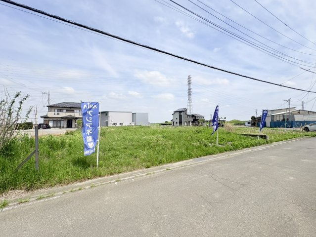 川越市平塚　建築条件なし売地　東武東上線『川越駅』バス19分　【上戸小学区】の外観