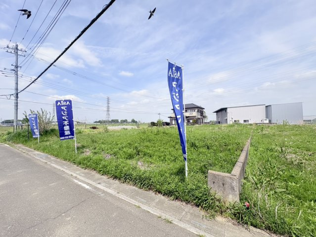 川越市平塚　建築条件なし売地　東武東上線『川越駅』バス19分　【上戸小学区】の外観
