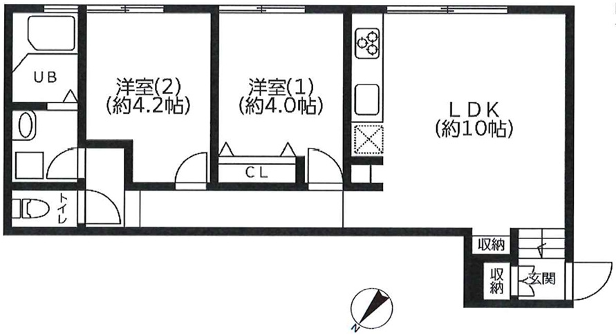 アートフルひばりサクセスの間取り