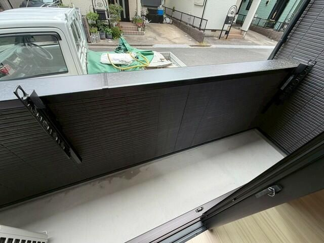 ルクス津田沼のバルコニー