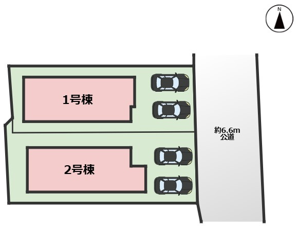 KEIAI GRACE緑区ほら貝1期｜名古屋市の戸建ならホームアップの区画図