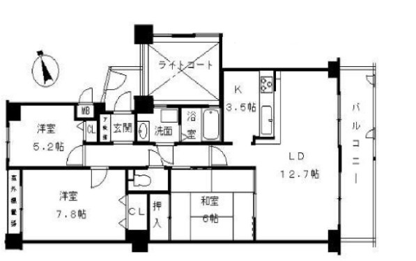 神戸北町ソレアードコートB棟