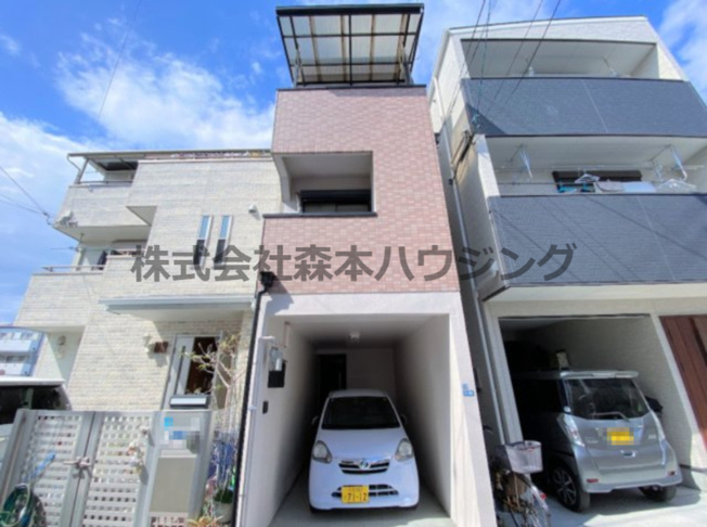 【外観】 | 　門真市島頭1丁目戸建貸家 | 外観も気になるポイント