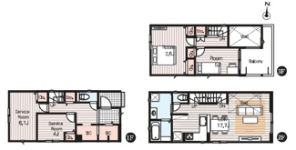  | 【名古屋市千種区松軒2丁目4−11新築戸建4号棟】✨️仲介手数料無料✨️みやこ小学校・振甫中学校