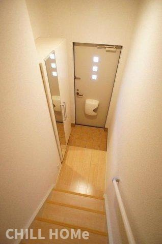 ヴィラ　エテルノの玄関|当社、チルホームのHPもご覧ください(^^)/物件情報多数♪