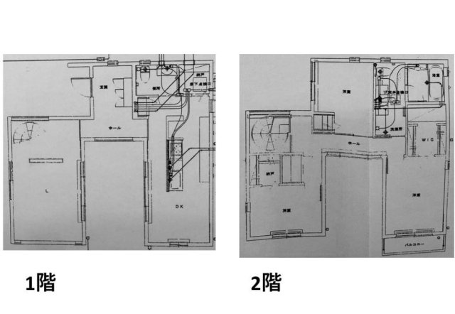 高知市長浜蒔絵台2丁目　中古戸建ての間取り