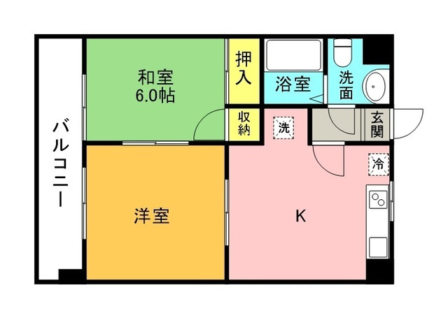 プレアール今津の間取り