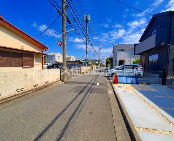 【内覧動画公開中！】京王線 調布駅 バス15分 停歩4分 新築戸建 調布市深大寺北町7丁目の前面道路含む現地写真