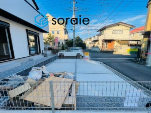 狭山市水野37期全2棟　新築戸建　グラファーレの駐車場|8/24撮影