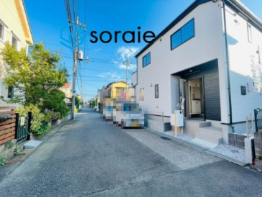狭山市水野37期全2棟　新築戸建　グラファーレの外観|8/24撮影