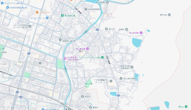 姫路市東山　第5期　新築一戸建ての地図