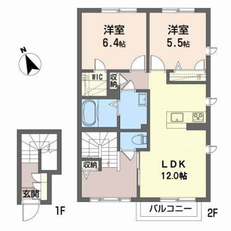 【間取り】 | プロヌーブ名東Ａ棟