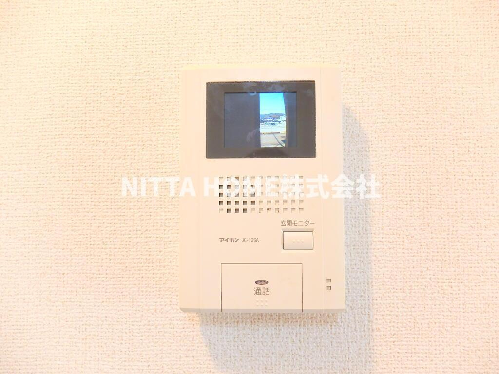 サザンヒルズのセキュリティ|モニタ付きインターホン完備で安心です◎