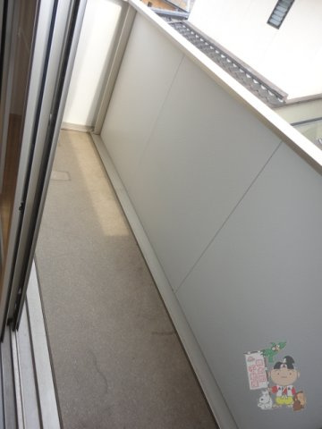 ＢＬＩＳＳ　ＣＯＵＲＴ　Ｄのバルコニー