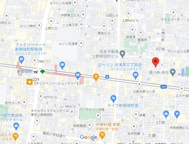 リブリ・根岸　CEREZOの地図