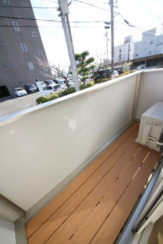 レジデンス大府駅クロスのバルコニー|別部屋同一間取りのお写真となります。