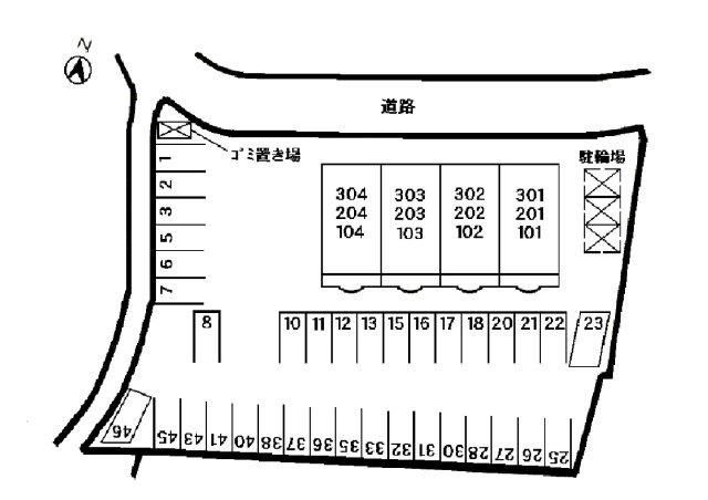 シェーネ・Ｆの駐車場|駐車場