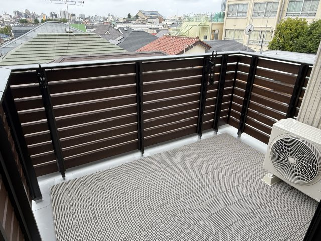 仮称）中野６丁目メゾンのバルコニー