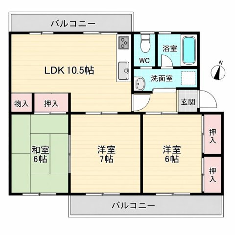 ひよどり台7団地34号棟