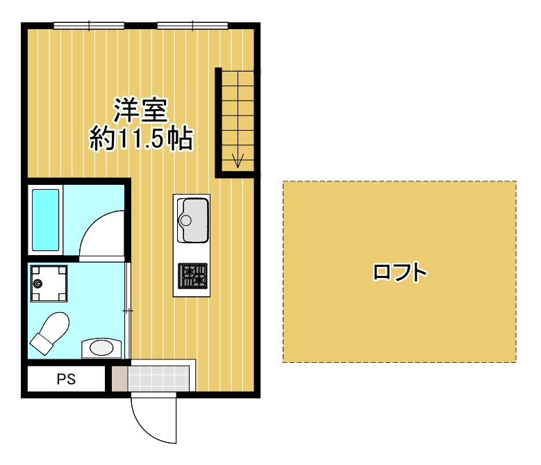 インターエッグの間取り