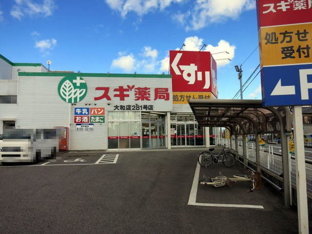 サンローラＢの周辺|スギ薬局 大和店まで1100m
