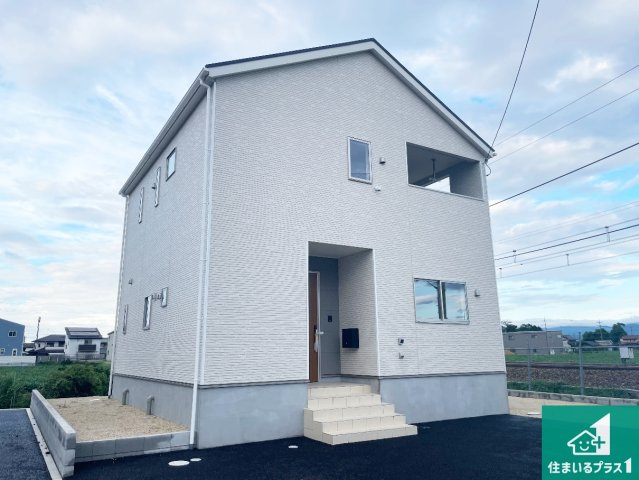 東近江市今町　第3期　新築一戸建ての外観|流行に左右されないシンプルな外観！