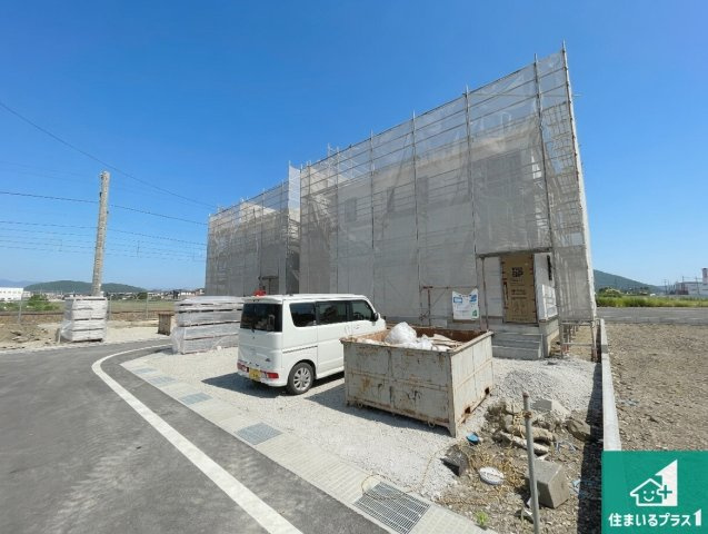 東近江市今町　第3期　新築一戸建ての外観|現在の進捗状況です！順調に作業進行中、完成が待ち遠しいです！詳細の間取り等、お気軽にお問い合わせください！