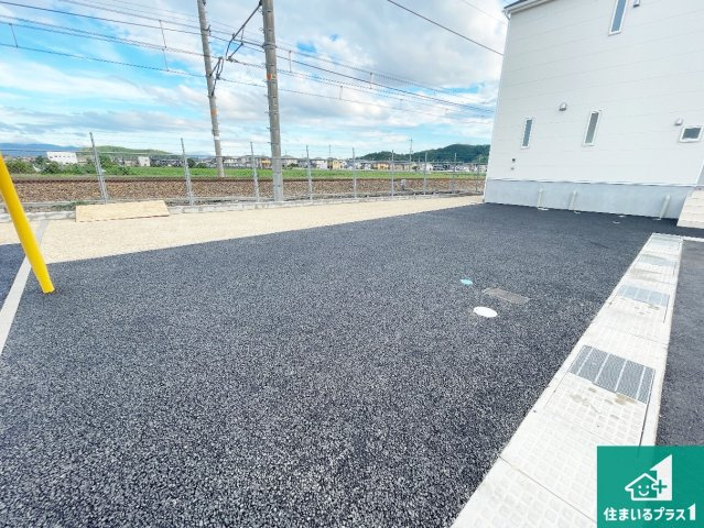 東近江市今町　第3期　新築一戸建ての駐車場|駐車スペース！散水栓があるので、こまめに愛車を洗えます！